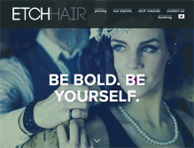 Tablet Screenshot of etchhair.com